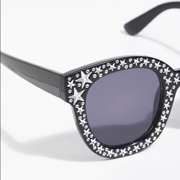 Stargazer SUNGLASSES Sunnies Star Stud Cateye NEW - Picture 3 of 6